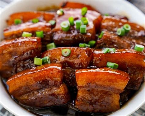 Shanghai Braised Pork Belly Recipe Food Photography By Peggy Chen