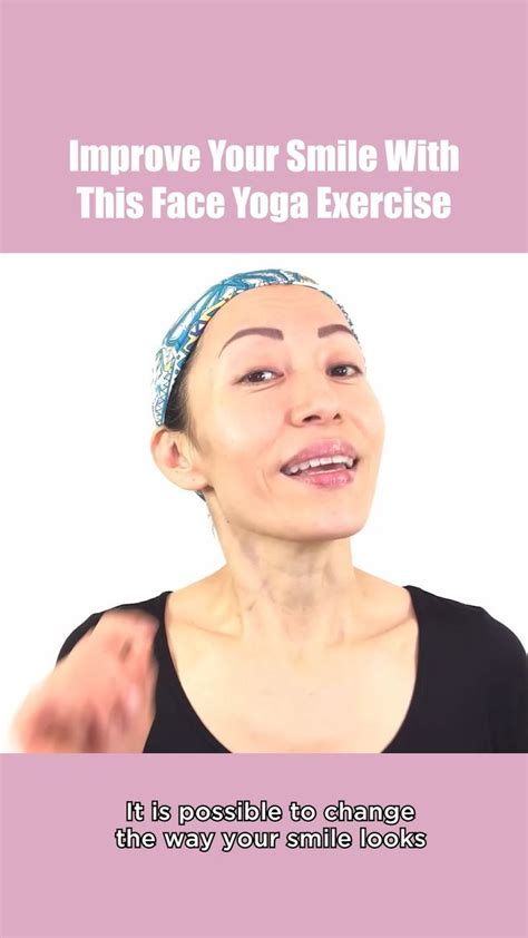 Improve Your Smile With This Facial Exercise Video Face Yoga Face Yoga Method Face Massage