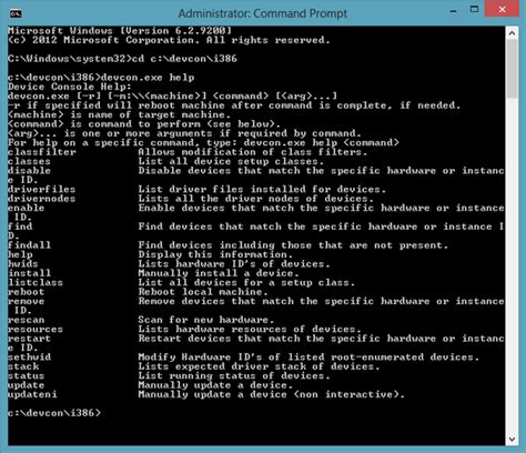 Manage Windows Drivers With Command Prompt Using Devcon Heelpbook
