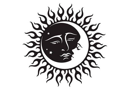 Sun And Moon Dxf Downloads Files For Laser Cutting And Cnc Router