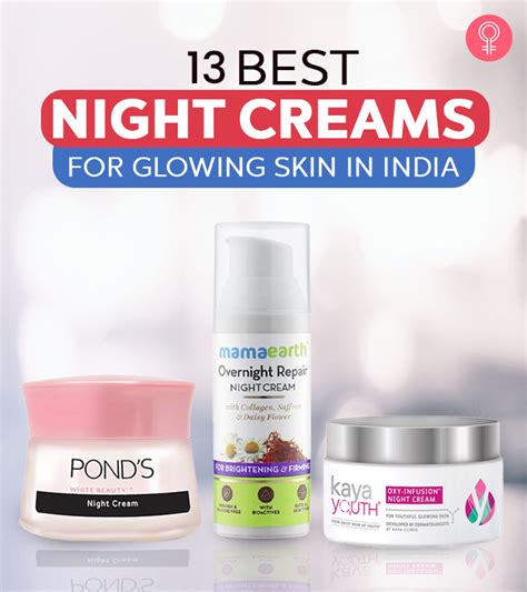 13 Best Night Creams For Glowing Skin In India 2022
