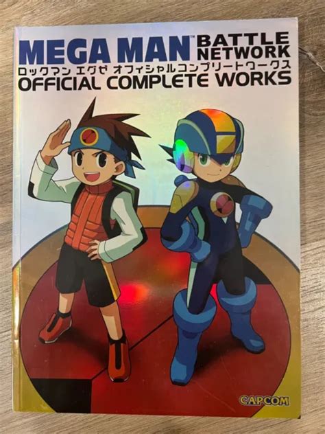 Mega Man Battle Network Official Complete Works 3300 Picclick