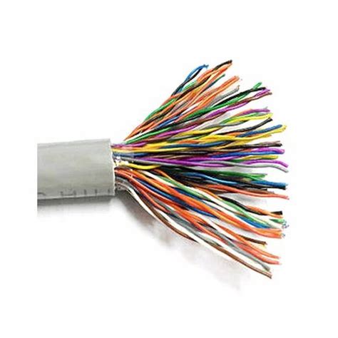 150 Mm Polycab Telephone Cables 500m Conductor Type Stranded At Rs
