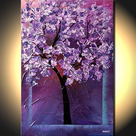 Cherry Blossom Abstract Art By Osnat Tzadok Amazing Art