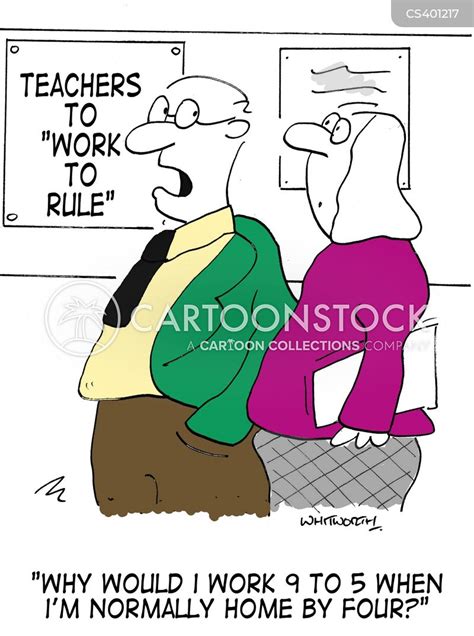 Work To Rule Cartoons And Comics Funny Pictures From Cartoonstock