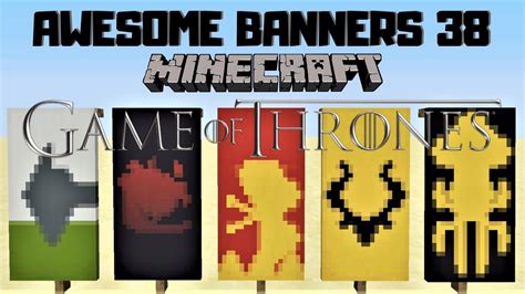 5 Awesome Minecraft Banner Designs With Tutorial 38 Youtube