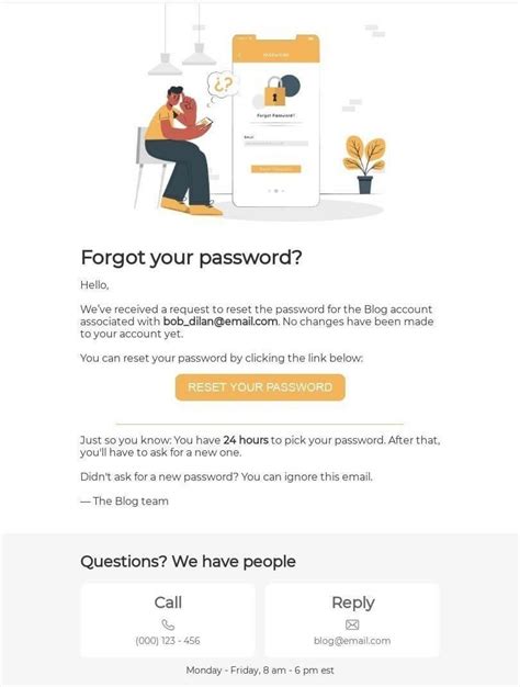 Best Practices To Build Password Reset Emails — Stripoemail