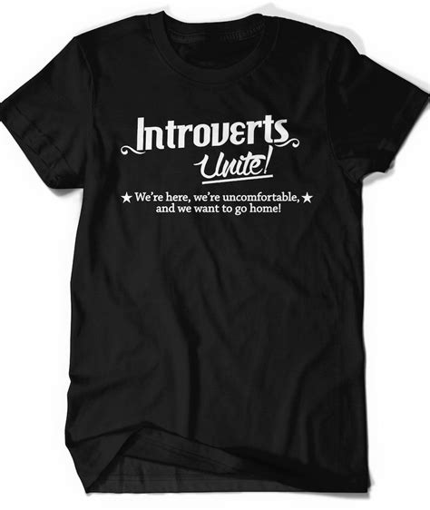 Introvert T Shirt Funny Humor T Shirt T Shirt Tee Ladies Mens Etsy
