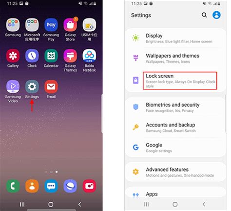 How To Change Lock Screen Password Pin Pattern On Samsung Phone