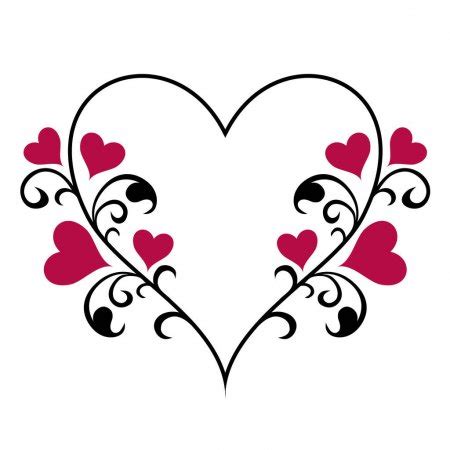 Heart shaped frame Stock Vectors, Royalty Free Heart shaped frame Illustrations | Depositphotos®
