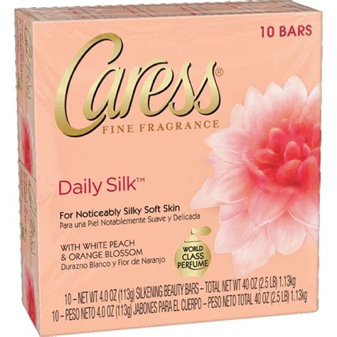 Caress Beauty Bar Daily Silk 375 Oz 10 Bars