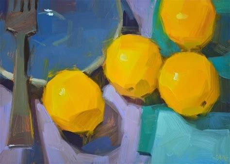 DPW Fine Art Friendly Auctions Loitering Lemons By Carol Marine