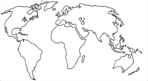 Outline World Map At Rs 225piece World Map Id 10738131748