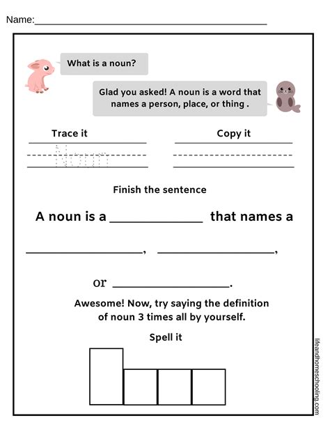 Nouns Kindergarten Worksheets Made By Teachers