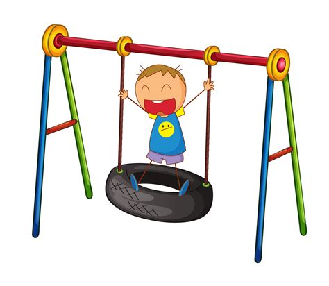 Car Tire Swing Clip Art Children Swing Png Download 21261850