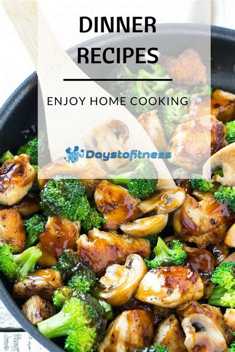 Dinner Recipes Pin Days To Fitness