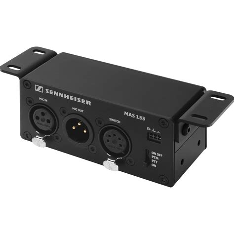 Sennheiser Mas 133 Inline Logic Box With Xlr Mic In And Mas 133