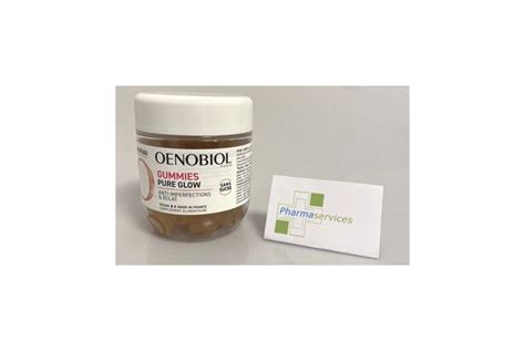 Pharmaservices Oenobiol Gummies Pure Glow Anti Imperfections Et éclat