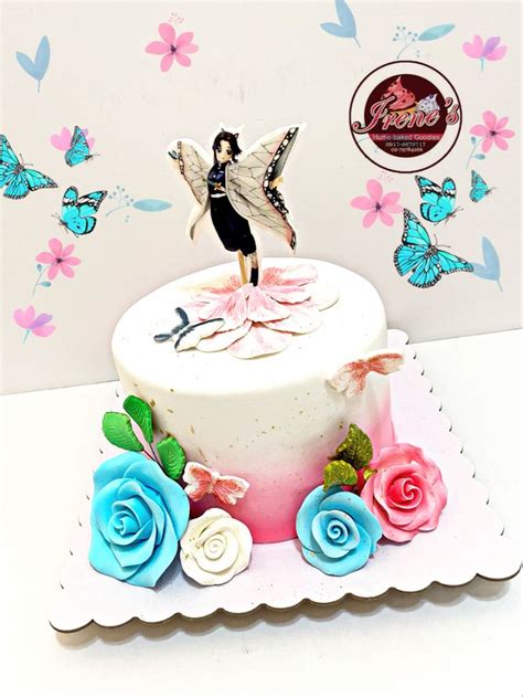 Shinobu Cake In 2021 Anime Cake Cake Girl Cakes