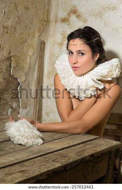 Fine Art Renaissance Portrait Naked Woman Stock Photo Shutterstock