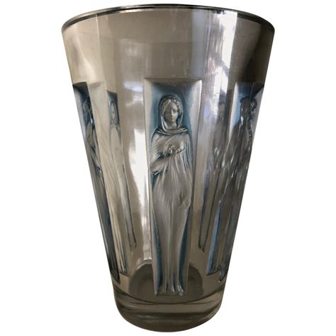 Check spelling or type a new query. 1912 Rene Lalique Gobelet Six Figurines Vase Clear Stained ...