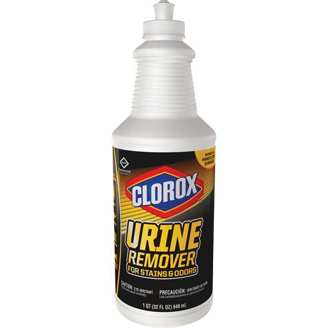 clorox clo31415 commercial solutions urine remover 1 each white