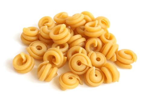 Italian Pasta Of Spiral Shaped Stock Photo Image Of Italy