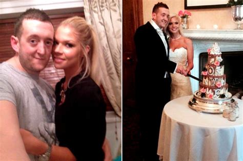 Ugly Darren Donaghey Marries Stunning Blonde Kate Cathart Daily Star