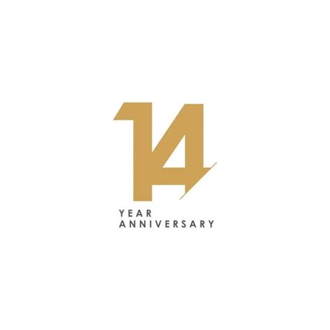 14 Aniversario Vector Template Design Illustration Png Dibujos