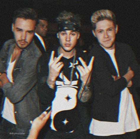 Liam Payne With Justin Bieber And Niall Horan Fotos