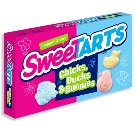 Sweetarts Chicks Ducks And Bunnies Candy Sweet Tarts 127g Box