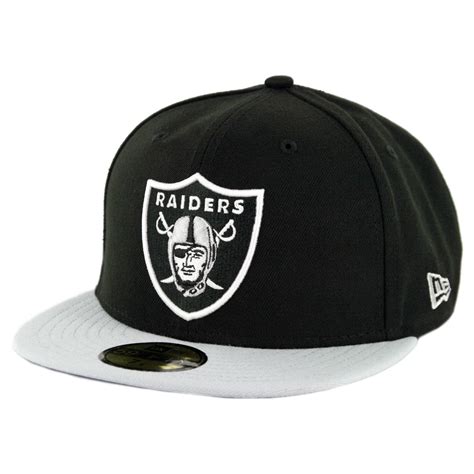 It's also not a fitted hat, but a flex hat. New Era 59Fifty Oakland Raiders Fitted Hat Black Light ...