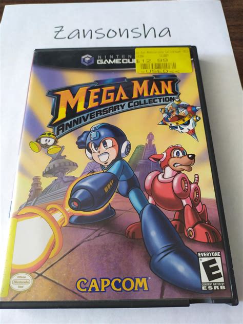 Mega Man Anniversary Collection Item Box And Manual Gamecube