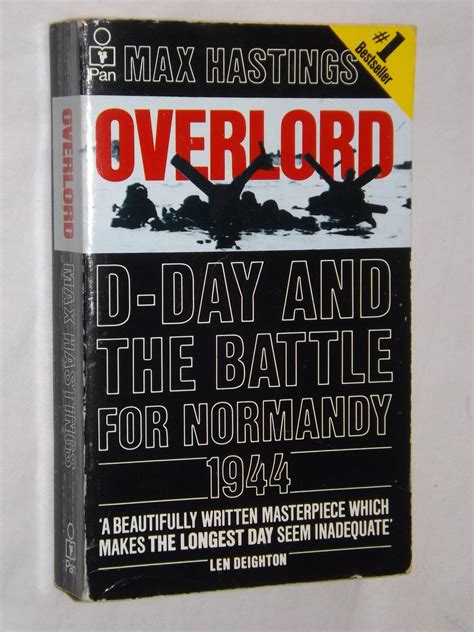 Max Hastings Overlord D Day And The Battle For Normandy 1944 Bbogdk Brugte Bøger Til Salg