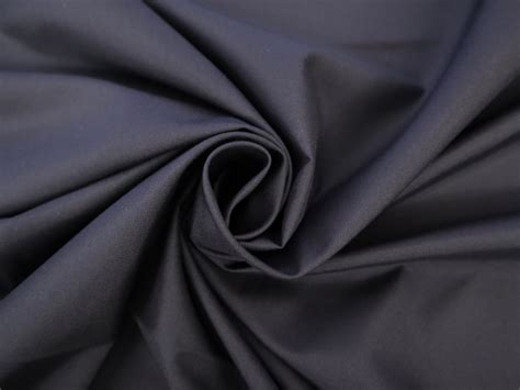 Extra Fine Silk Suiting In Midnight Navy Bandj Fabrics