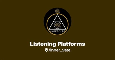 Listening Platforms Listen On Spotify Linktree