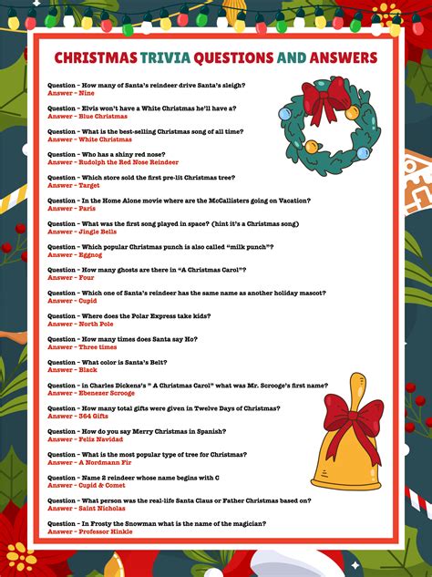 10 Best Free Printable Christmas Trivia With Answers Pdf For Free At