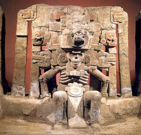 Mictlantecuhtli Arte Azteca Arte Prehispanico Dioses Prehispanicos