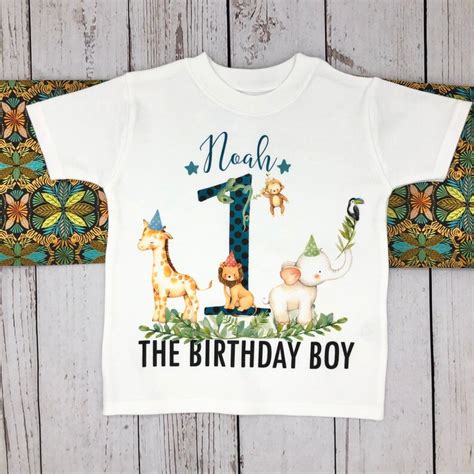First Birthday Shirt The Birthday Boy Shirt 1st Birthday Etsy