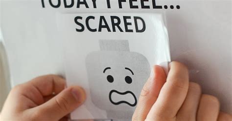 Free Printable Lego Today I Feel Emotions Chart And