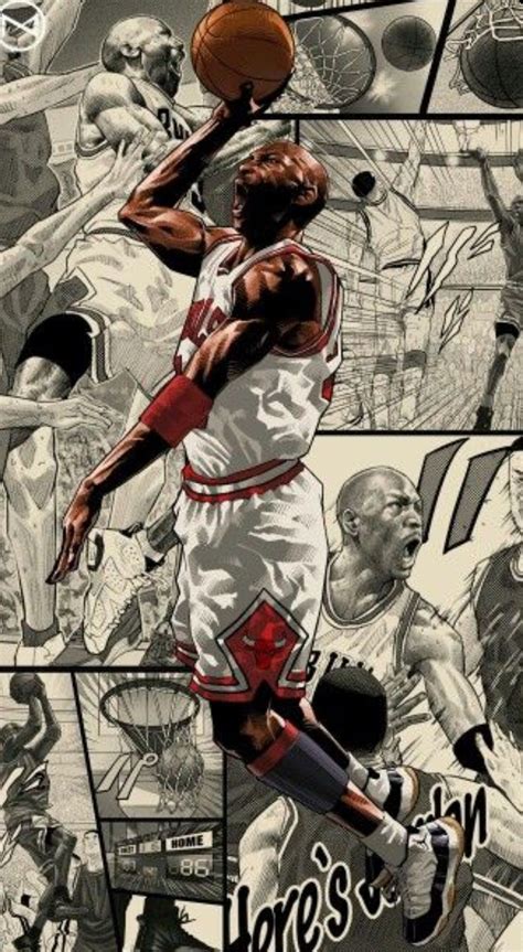 Michael Jordan Todo Por Un Solo Estilo De Juego D Michael Jordan Art
