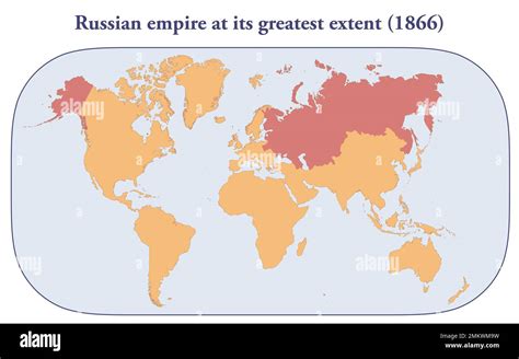 Russian Empire At Its Greatest Extent
