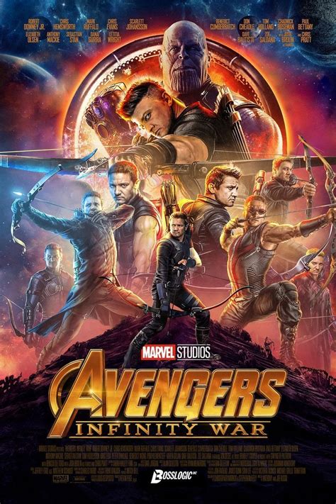 Marvel Fan Gives Avengers Infinity War Poster An All Hawkeye Makeover