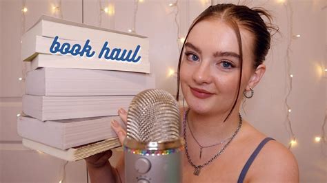 ASMR Summer Book Haul Book Tapping Page Turning YouTube