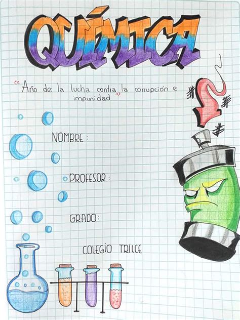 Carátulas De Química Para Colegio A31