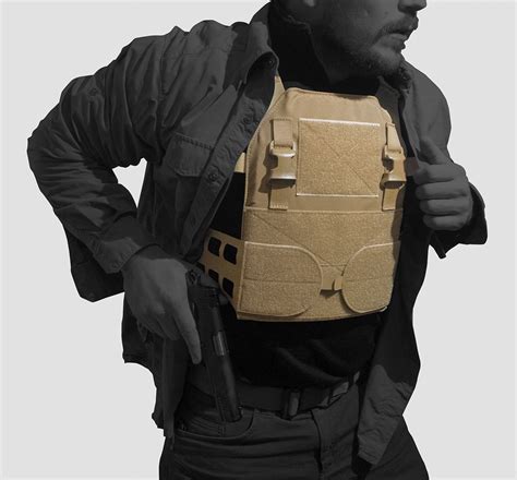 Low Profile Slick Plate Carrier Lpspc Plate Carrier Tactical Armor