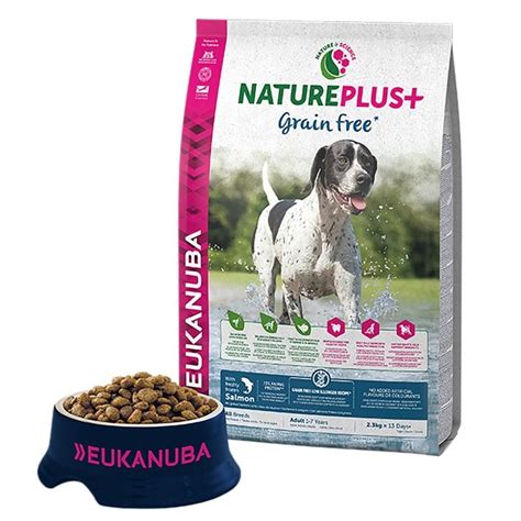 Instead, consider foods that contain white meat like chicken as well as white fish or salmon. Eukanuba NaturePlus+ Grain Free Adult Dog Food Salmon 2 ...