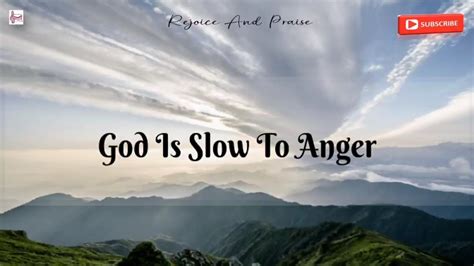 Daily Devotion Rejoiceandpraise God Is Slow To Anger Youtube