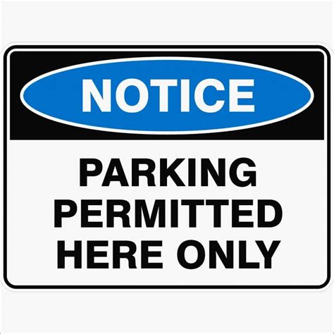 Parking Permitted Here Only Discount Safety Signs New Zealand