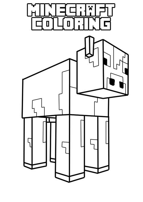 1000 Images About Minecraft Coloring Pages On Pinterest Coloring